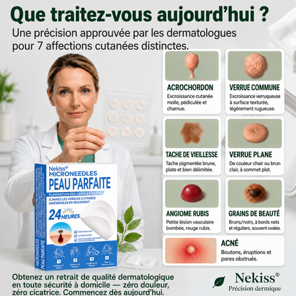 👩‍⚕️🎁 𝐵𝑜𝑢𝑡𝑖𝑞𝑢𝑒 𝑂𝑓𝑓𝑖𝑐𝑖𝑒𝑙𝑙𝑒 | 𝑵𝐞𝒌𝐢𝐬𝐬® 🌿𝑴𝒊𝒄𝒓𝒐𝒏𝒆𝒆𝒅𝒍𝒆𝒔 𝑷𝒆𝒂𝒖 𝑷𝒂𝒓𝒇𝒂𝒊𝒕𝒆 É𝒍𝒊𝒎𝒊𝒏𝒂𝒕𝒊𝒐𝒏 𝑫𝒆𝒔 𝑽𝒆𝒓𝒓𝒖𝒆𝒔 𝑷𝒂𝒕𝒄𝒉 (𝑃𝑜𝑢𝑟 𝑙𝑒𝑠 𝑎𝑐𝑟𝑜𝑐ℎ𝑜𝑟𝑑𝑜𝑛𝑠, 𝑙𝑒𝑠 𝑝𝑒𝑡𝑖𝑡𝑒𝑠 𝑒𝑥𝑐𝑟𝑜𝑖𝑠𝑠𝑎𝑛𝑐𝑒𝑠 𝑐𝑢𝑡𝑎𝑛é𝑒𝑠, 𝑙𝑒𝑠 𝑣𝑒𝑟𝑟𝑢𝑒𝑠, 𝑙𝑒𝑠 𝑔𝑟𝑎𝑖𝑛𝑠 𝑑𝑒 𝑏𝑒𝑎𝑢𝑡é, 𝑙𝑒𝑠 𝑡𝑎𝑐ℎ𝑒𝑠 𝑑𝑒 𝑣𝑖𝑒𝑖𝑙𝑙𝑒𝑠𝑠𝑒 𝑒𝑡 𝑙𝑒𝑠 𝑝𝑟𝑜𝑏𝑙è𝑚𝑒𝑠 𝑑𝑒 𝑝𝑖𝑔𝑚𝑒𝑛𝑡𝑎𝑡𝑖𝑜𝑛)