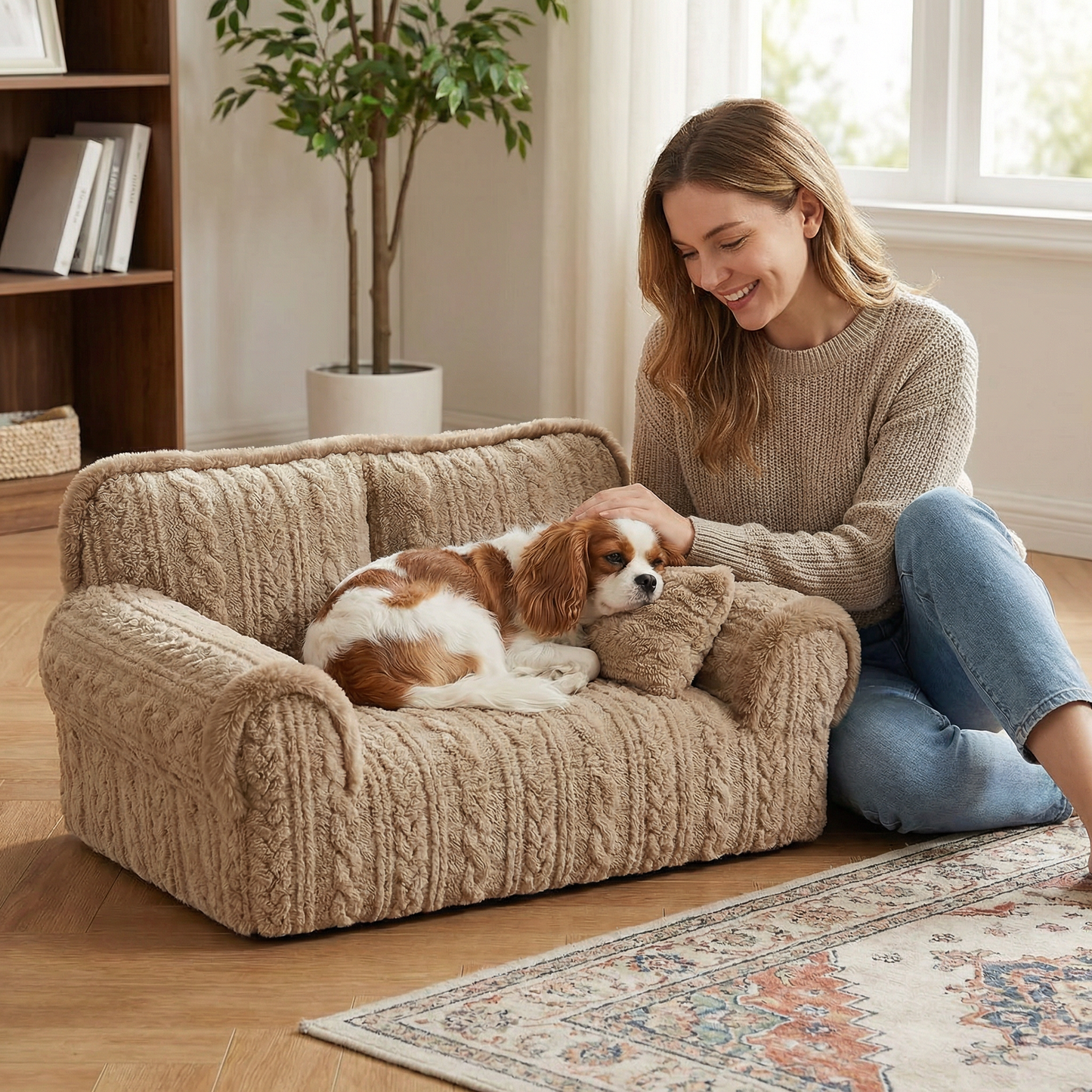 已改🐶🛋️ 𝐿𝑢𝑥𝑢𝑟𝑦 𝑃𝑒𝑡 𝑆𝑜𝑓𝑎 𝐵𝑒𝑑 – 𝐶𝑜𝑧𝑦 𝑃𝑙𝑢𝑠ℎ 𝐶𝑜𝑢𝑐ℎ 𝑓𝑜𝑟 𝐶𝑎𝑡𝑠 & 𝐷𝑜𝑔𝑠🐾